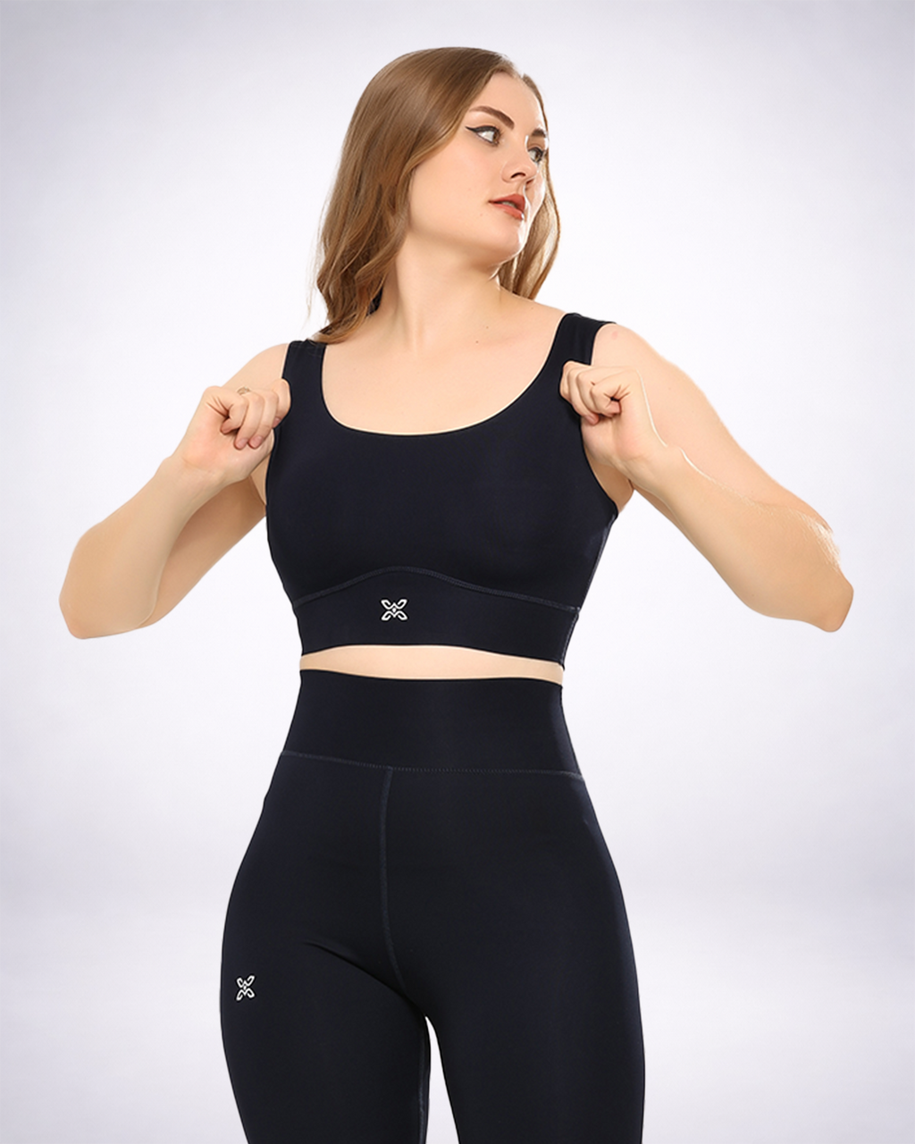 Topping Performance Navy Sports Bra