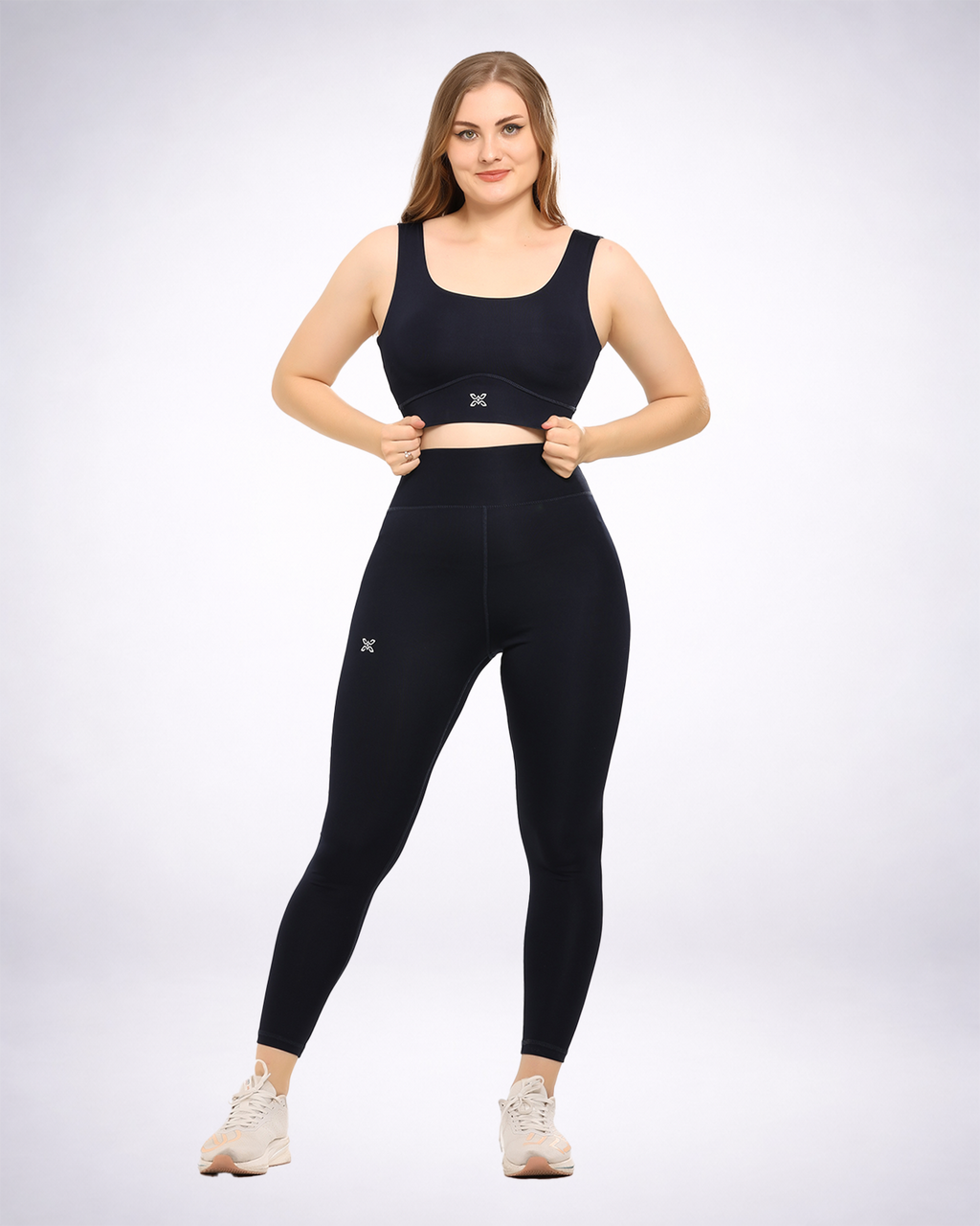 Navy Basic Leggings