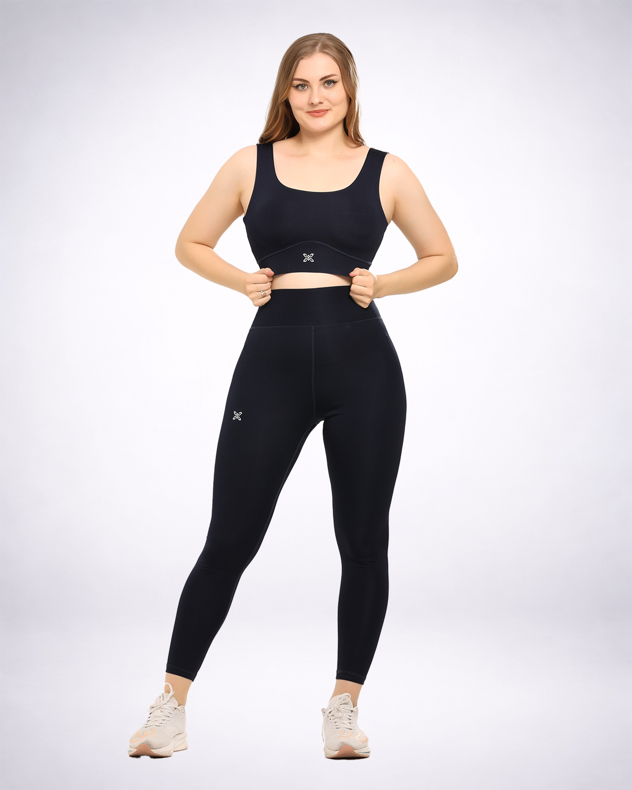 Navy Basic Leggings