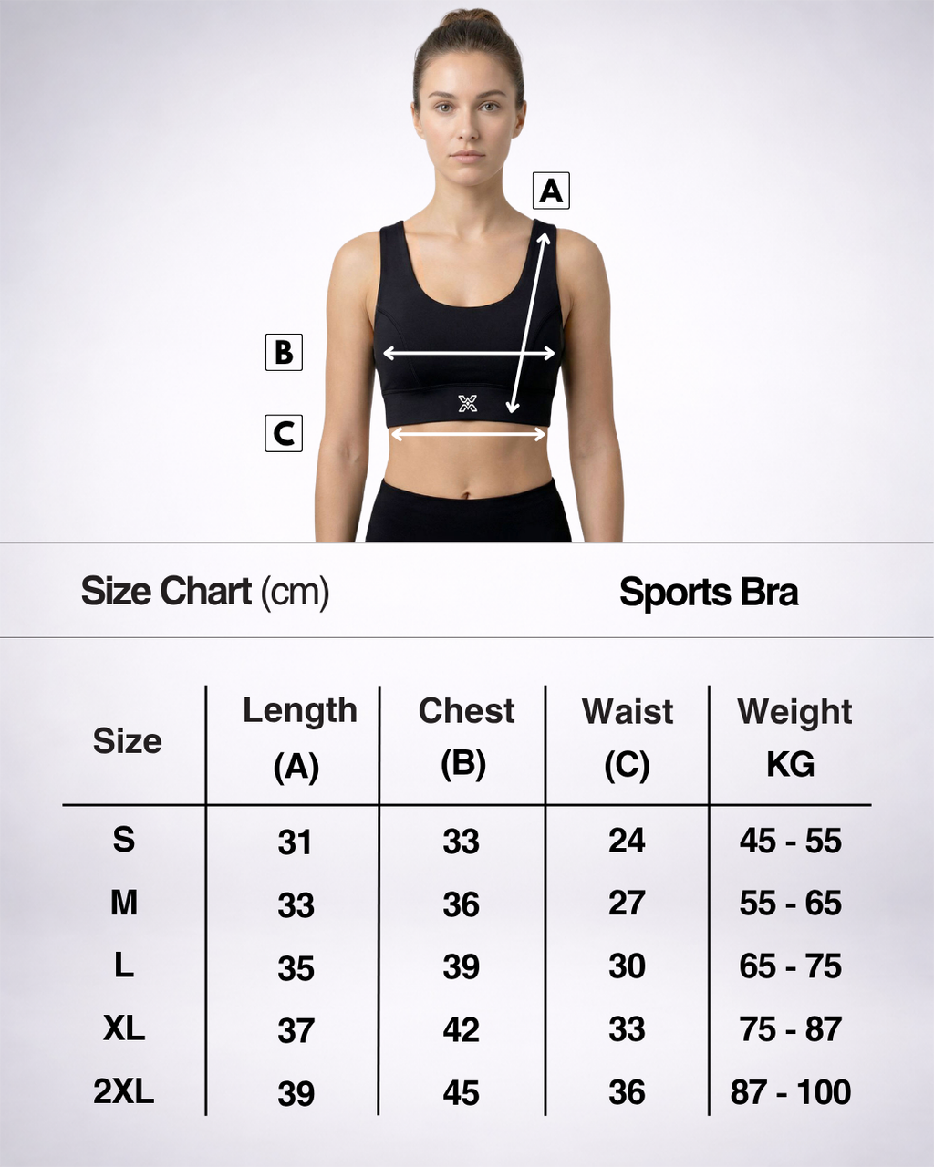 Topping Performance Purple Sports Bra - U Back