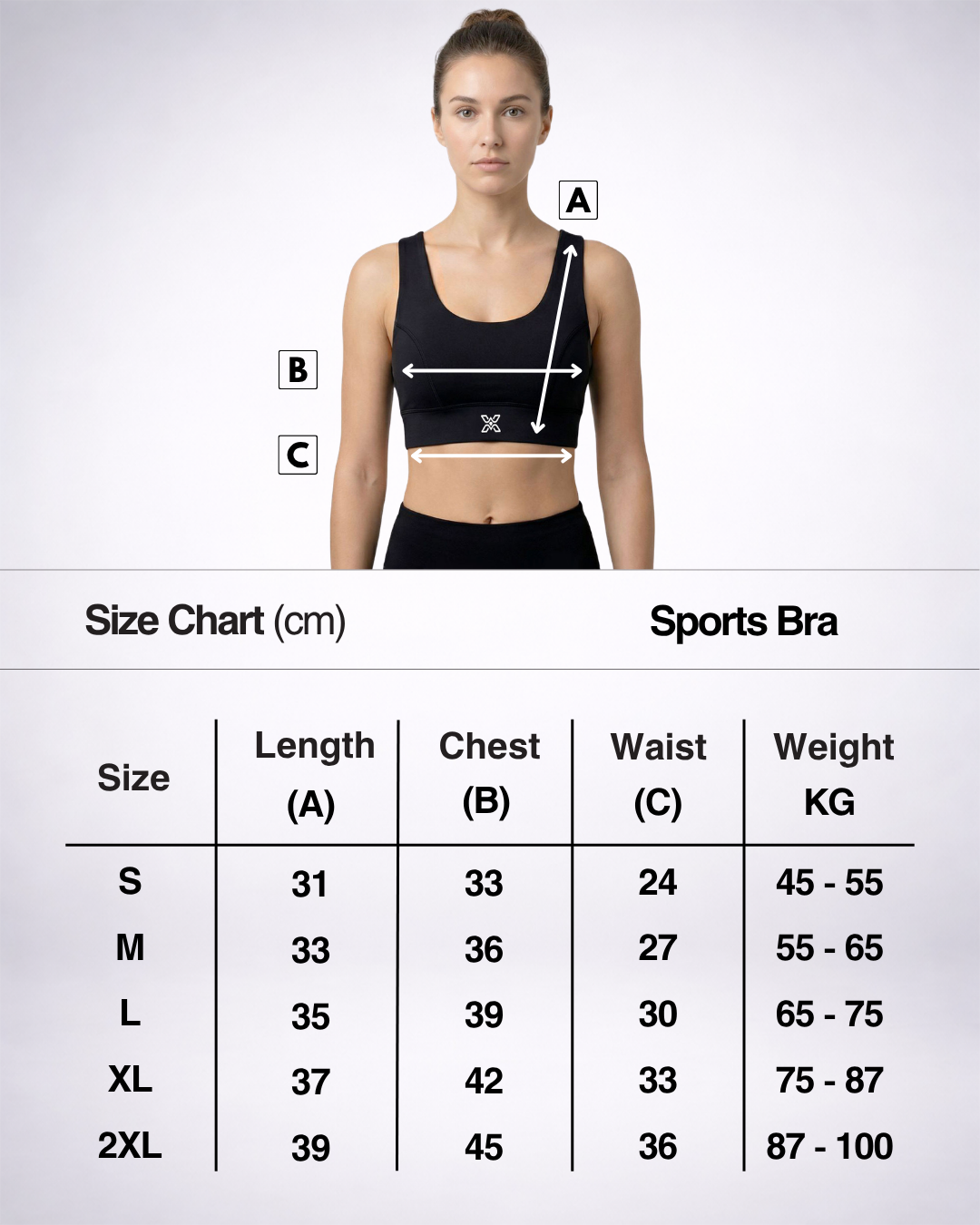 Topping Performance Navy Sports Bra