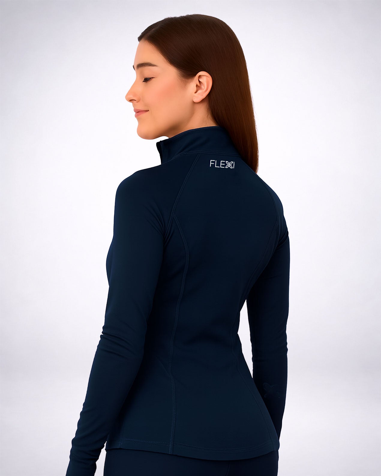 Navy Longline Performance Jacket