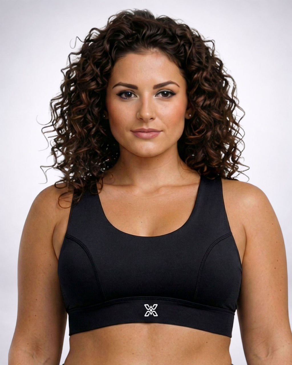 Topping Performance Black Bra - U Back